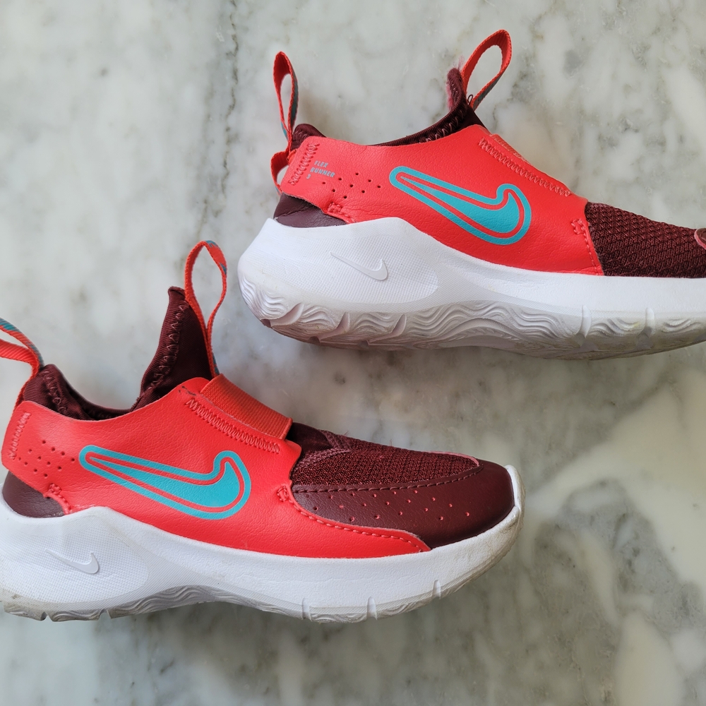 Nike Kids Red and Blue Athletic Shoes